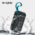 W-KING S18 Outdoor Portable Waterproof Dustproof Dropproof Bluetooth 4.1 Stereo Bicycle Speaker, With Built-In Mic & Lanyard, Support Hands-Free & Aux-In & Tf Card & Fm & Mp3, Bluetooth Distance: 10M. 
