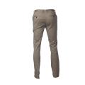 KILOMETER Stone Colored Stretchable Cotton Chinos Pant for Men - 18001. 