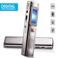 Rechargeable Digital Voice Recorder With 8 Gb Memory Card + Fm. 