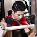 SND Red/Black Gym Gloves With Wrist Support | Comfortable Multipurpose Gym Gloves With Breathable Fabric & Wrist Support. 