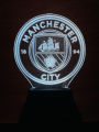 3D Table Lamp (Manchester City). 