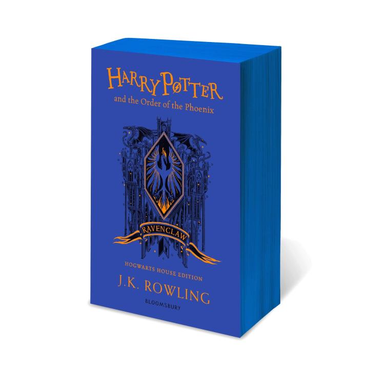 Harry Potter and the Order of the Phoenix Part 5 Ravenclaw House Edition Blue Colour by J.K. Rowling