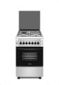 Ferre Free Standing Cooker |3 Burner and 1 hot plate| gas+electric| High cooking Range| 50*55 | F5S31GE-LR. 