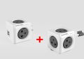 Allocacoc Powercube Extended with Powercube Original Usb multiplug powersocket. 