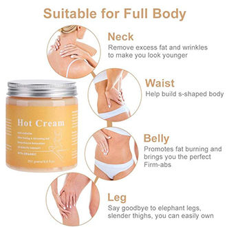 Melao Hot Cream Slimming Cellulite Firming Cream, Body Fat Burning Building Massage Gel Weight Losing for Shaping Waist, Abdomen- 250g