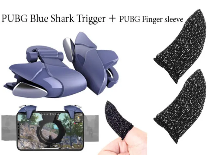 Mobile%20Game%20Finger%20Sleeve%20+%20Blue%20Shark%20Pubg%20Trigger%20Combo%20-%20Image%202