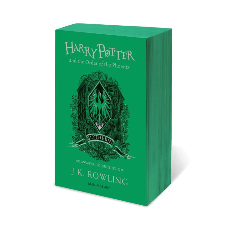 Harry Potter and the Order of the Phoenix Part 5 Slytherin House Edition Green Colour by J.K. Rowling