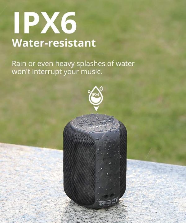 Tronsmart T6 Mini TWS Bluetooth 5.0 Speaker 15W IPX6 Waterproof Wireless Portable Column Outdoor 24H Play Time Voice Assistant