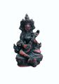Red Saraswoti Goddess Statue 5''. 