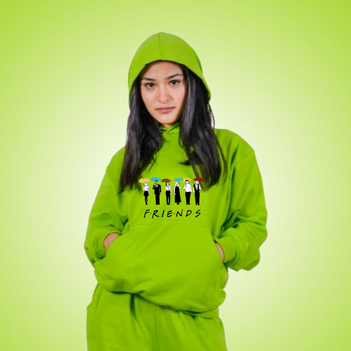 Womens Neon Colour Hoodies Sweatshirt Hoodie Neon Color For