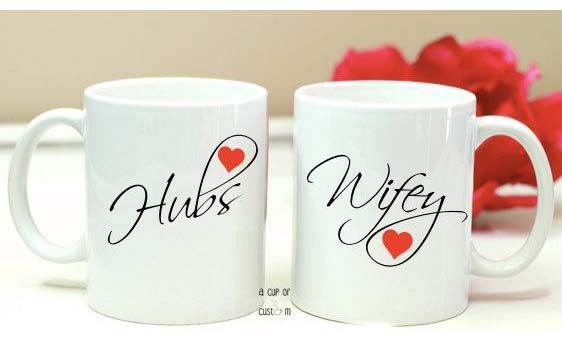 Couples Coffee Mugs-Valentines Day-Personalized Coffee Mugs