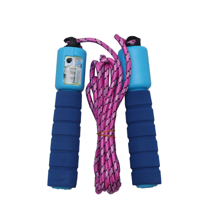 Blue Skiping Rope With Counter