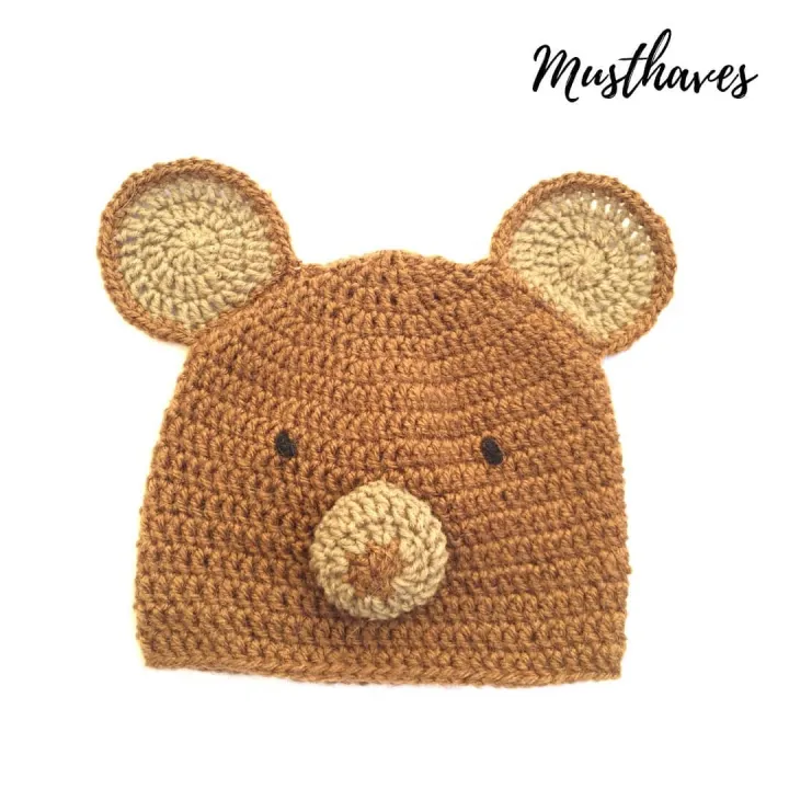 Animal%20Printed%20Woolen%20Caps%20for%20Baby/Photoshoot%20Cap/Warm%20-%20Image%205