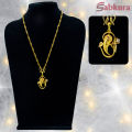 Ganesh Locket And Chain. 