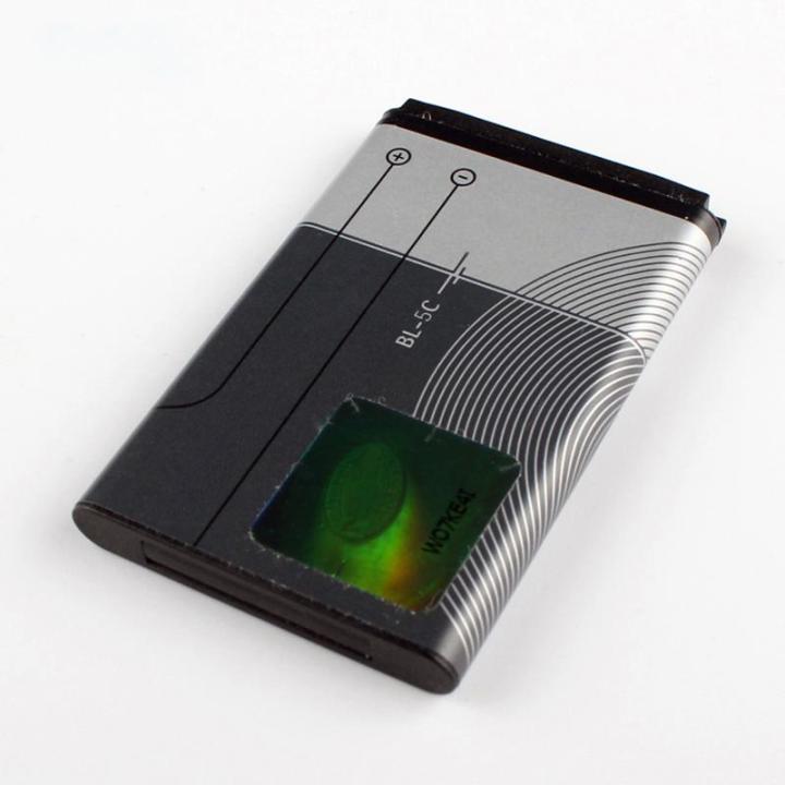 Original Bl-5C Phone Battery for Nokia 6 months warranty 1000 1010 1108 E50 E60 N70 6680 2020 6267 Bl5C 1020mAh Bl 5c