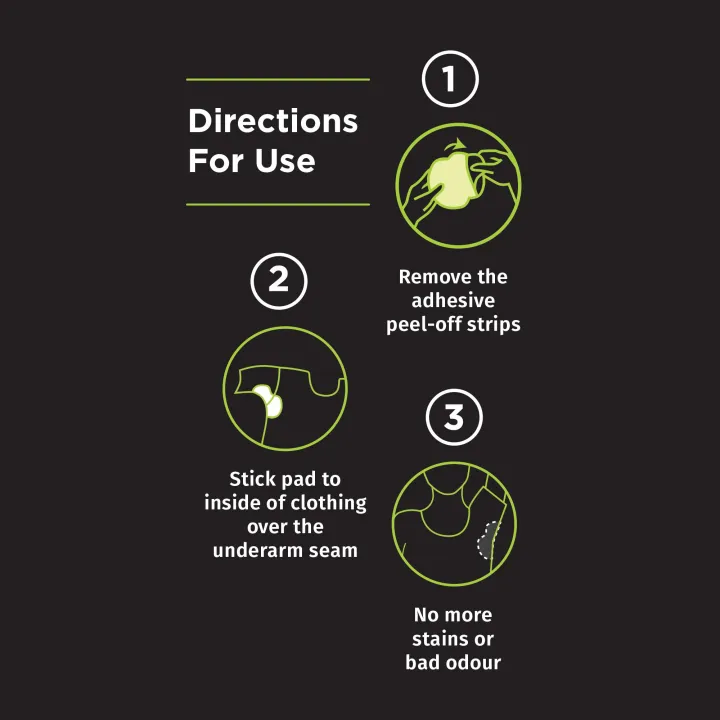 Pee%20Safe%20Disposable%20Underarm%20Sweat%20Pads%20(Straight)%20-%20Pack%20Of%2014%20-%20Image%202