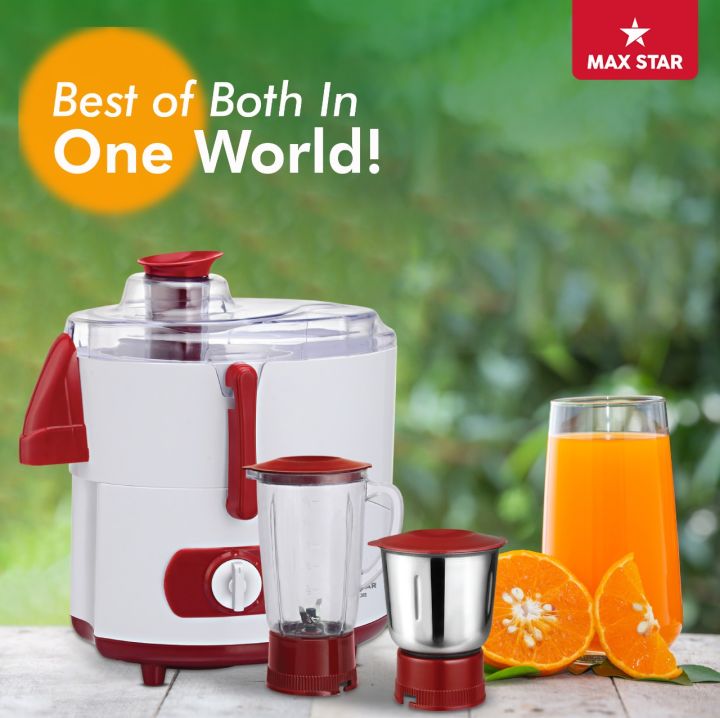MAX%20STAR%20Nova%20JMG06%20450W%20Juicer%20Mixer%20Grinder%20(2%20Jars,%20Red,%20White)%20-%20Image%204