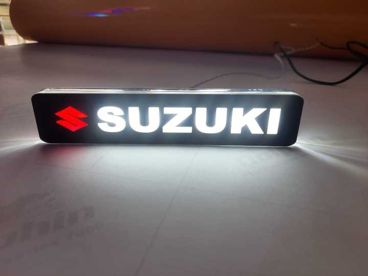 SUZUKI%20led%20monogram%20front%20light%20for%20all%20suzuki%20make%20bikes%20and%20cars%20with%20nut%20bolts%20fitting%20,%20cars%20exterior%20acessories%20-%20Image%202