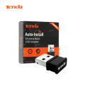 Tenda Wi-Fi Dongle, N150 Mini Wireless Network USB Wi-Fi Adapter for PC Desktop Laptop (Supports Windows XP/7/8/8.1/10, Driver-Free, Soft AP, USB 2.0) Plug & Play. 