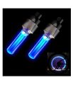 2 Pcs Cycle Bike Glow In The Dark Car Tyre Valve Cap Motion Running Sensor Activated Wheel Spokes Neon LED Light. 