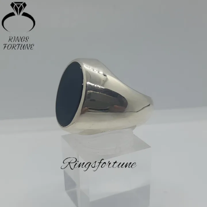 Natural%20Black%20Aqeeq%20Ring%20,%20Black%20Onyx%20Ring%20,%20Black%20Agate%20Stone%20Ring%20For%20Men%20-%20Image%207