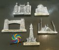 Fridge Magnets metalic set of 5 Pakistani Monuments. 