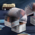 Panda Online 400PCS Simple Time Series Memo Pad Material Paper Notes Diary Journal Craft Decorative Scrapbooking. 
