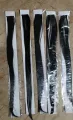 black colour single clip hair extension 5 single clip hair extensions for girls. 