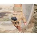 Outdoor Half Finger Gloves for Men and Women Sports Ftness Bike Army fan Protective Gloves. 