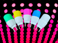3 LED Zero bulb,Night Lights alternative to Zero watt bulb multicolor flower shape and two pin plug bulb, Night Bulb - Decor Lighting Light Bulbs (Random Colors). 