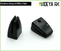 Partition Clamp for Workstation Office Tables. 
