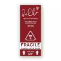 50 Pcs Thank You For Purchase Stickers Fragile Handle With Care Labels Commodity Labels Package Sticker. 