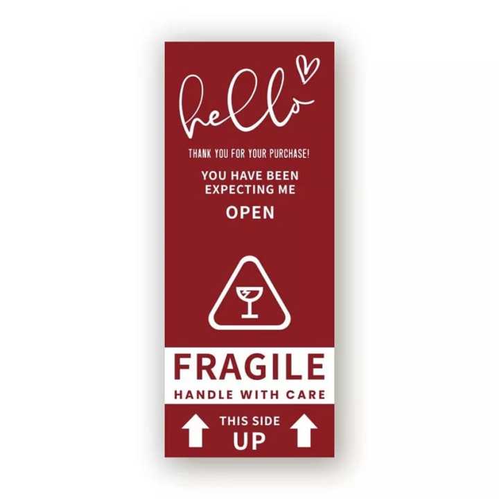 50%20Pcs%20Thank%20You%20For%20Purchase%20Stickers%20Fragile%20Handle%20With%20Care%20Labels%20Commodity%20Labels%20Package%20Sticker%20-%20Image%202