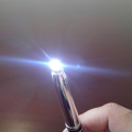 Metal Torch Pen With Crystal Light & Stylus | By MugArt.PK. 