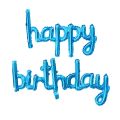 Happy Birthday Connected/Joint Aluminum Foil Balloon For Birthday Parties, Celebrations & Decorations. 