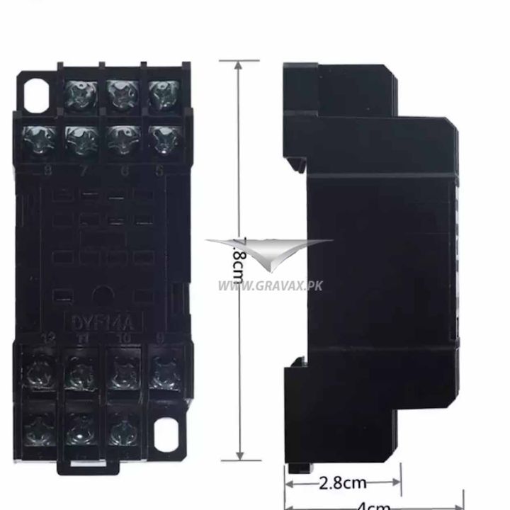 MY4%20small%20Electromagnetic%20relay%20Power%20Relay%20DC12V%20DC24V%20AC110V%20AC220V%20Coil%204NO%204NC%20DIN%20Rail%2014%20pins%20Base%20Mini%20relay%20-%20Image%202