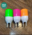 3 LED Zero bulb,Night Lights alternative to Zero watt bulb multicolor flower shape and two pin plug bulb, Night Bulb - Decor Lighting Light Bulbs (Random Colors). 