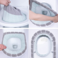 Winter Warm Toilet Seat Cover Mat Soft Warmer Washable Bathroom Toilet Pad Cushion Seat Case Toilet Lid Cover Accessories. 