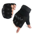 Outdoor Half Finger Gloves for Men and Women Sports Ftness Bike Army fan Protective Gloves. 