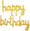 Happy Birthday Connected/Joint Aluminum Foil Balloon For Birthday Parties, Celebrations & Decorations. 