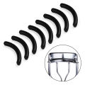 GTS  GAM-BELLE 20/50/100pcs Black Replacement Eyelash Curler Refill Silicone Pads Makeup Styling Tool Eyelash Curler Replacement Pads. 