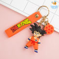 Dragonball z keychain Goku keychain high quality key holder key chain tag dragonball z anime manga goky key chain dragonballz Key ring high quality PVC large strong grip key chain. 