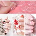 100 Glue Dots Fakee Nails Sticker Transparent Double Sided Adhesive Tapes Stickers Falsee Nail Tips Extension Stick Tools Artificial Nails Sticker. 