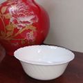 Marble Dinner Set- 50 Pieces - 6  Persons Serving-White. 