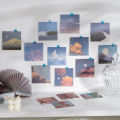 Panda Online 400PCS Simple Time Series Memo Pad Material Paper Notes Diary Journal Craft Decorative Scrapbooking. 