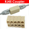 RJ45 Female Connector RJ 45 Coupler Extender Joinder Ethernet LAN Jointer. 