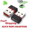 USB Wifi Wireless Adapter Mini Dongle For Windows 802.11n Computer Network Card Receiver. 