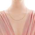 Golden simple Chain Design For Girls And Womens In Rope Style Trending In Pakistan. 
