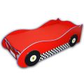 Furnishoo Kids Racing Car Bed - Kids Bed - Blue Car Bed. 