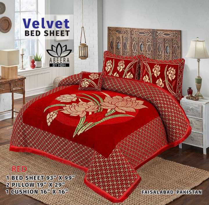 Original%20Velvet%20Jacquard%20Bed%20Sheet%204%20Pieces%20-%20Image%206